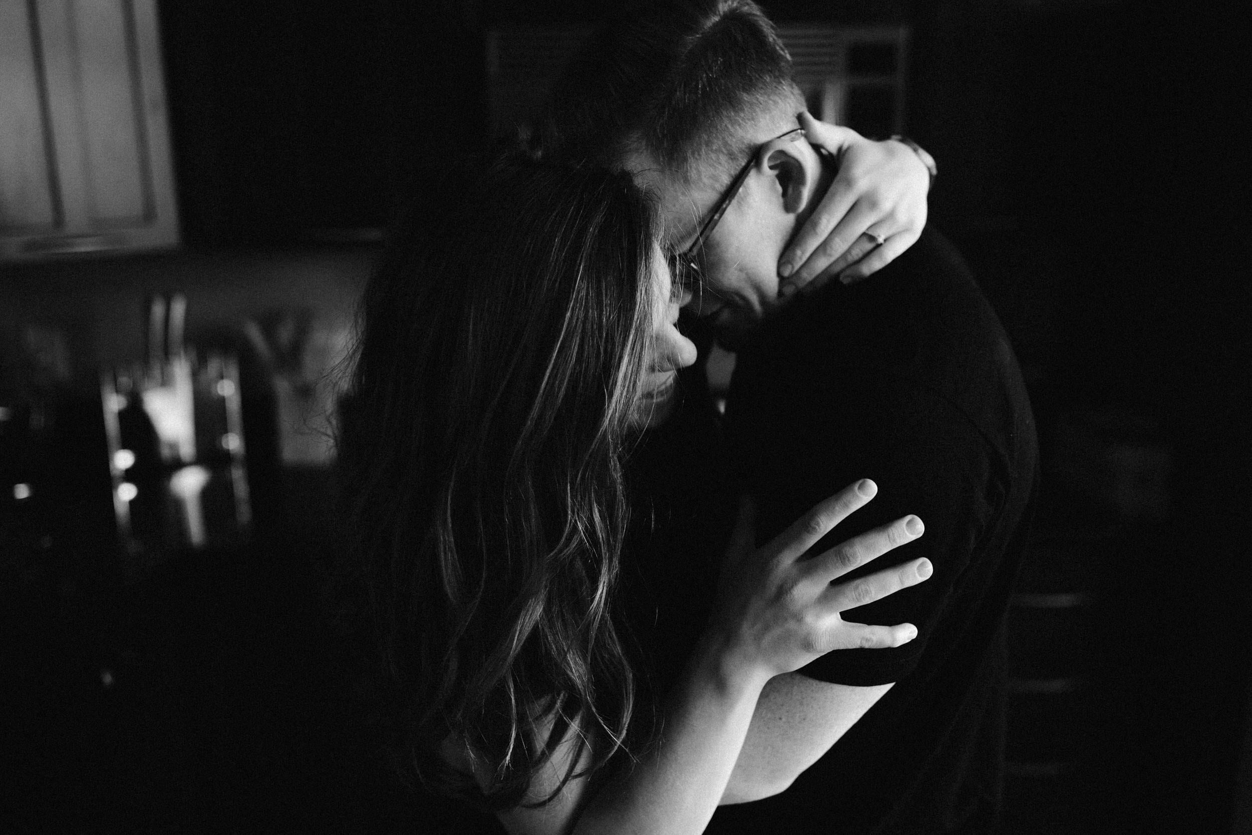 In home couples session Rocky Mountain, Destination, Engagement Session, Josh Rexford