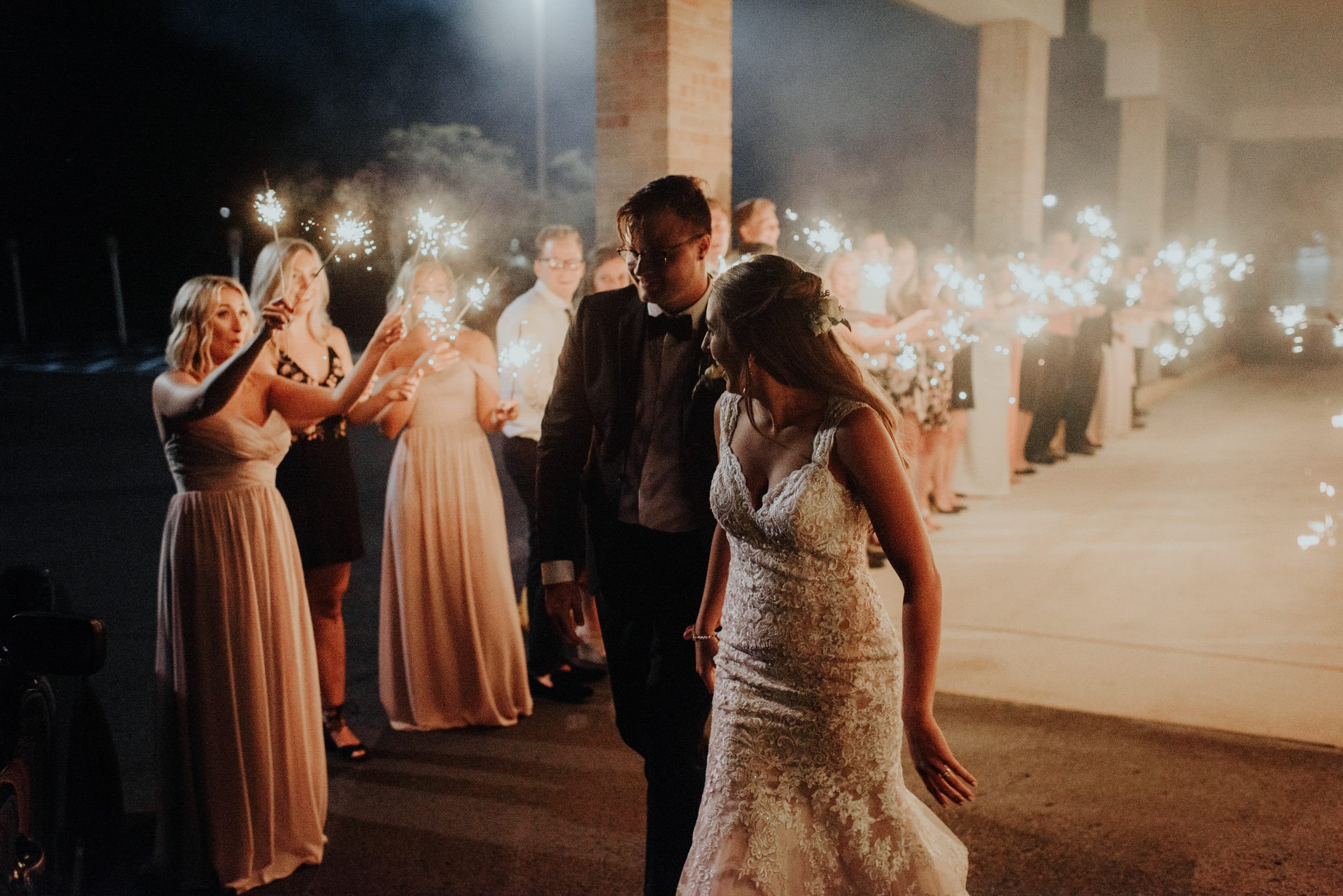 Romantic bride and groom sendoff West, Michigan, Garden, Wedding, Josh Rexford