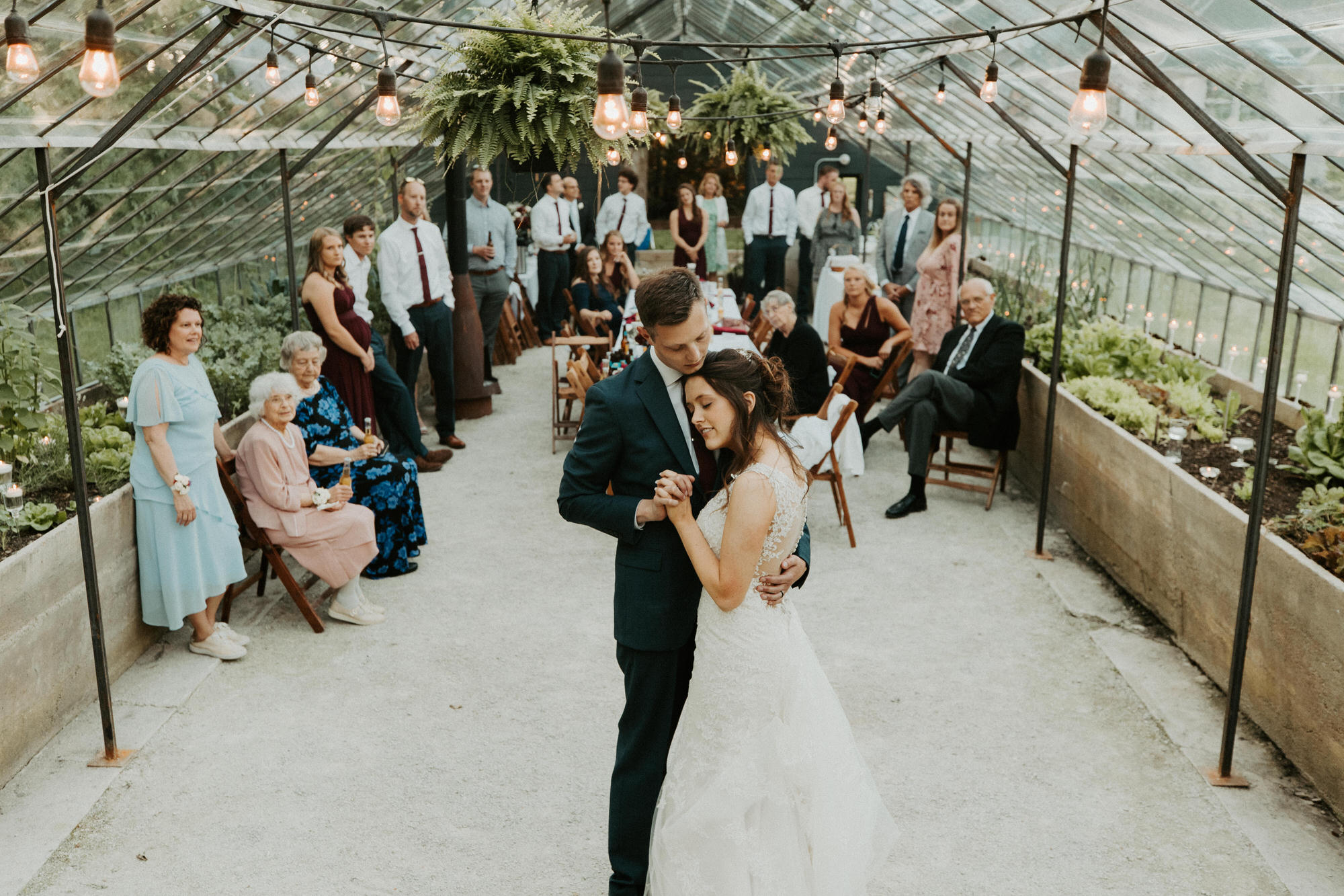 Glass House Intimate Greenhouse Wedding Josh Rexford